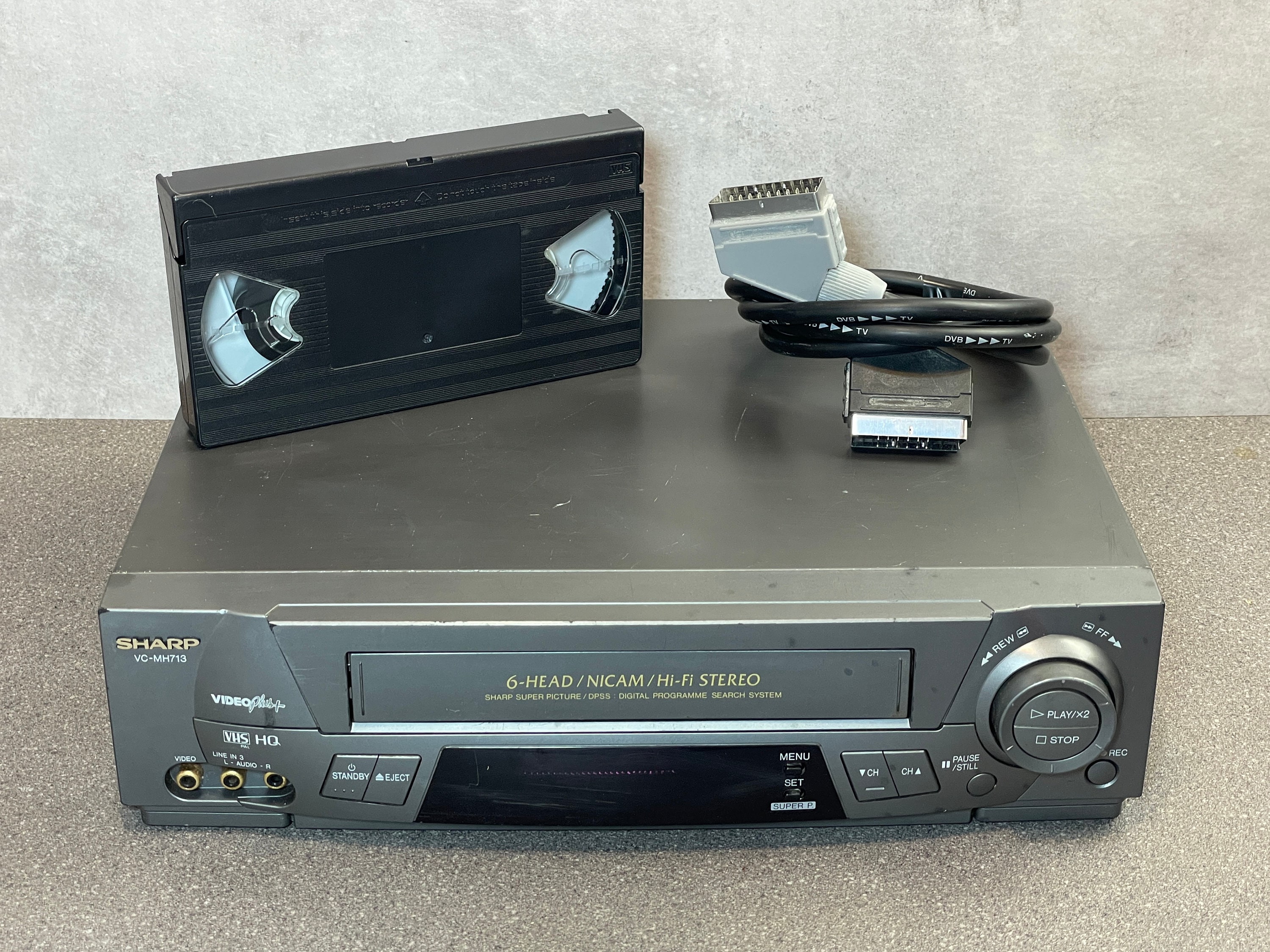 Magnétoscope Sharp VC-MH76 Super VHS S-VHS / Cassette