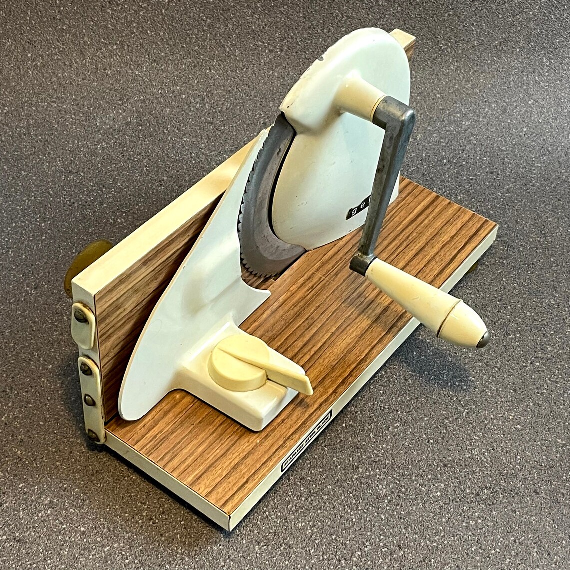 Vintage Geka Hand Crank Meat / Cheese Food Slicer Made in Etsy
