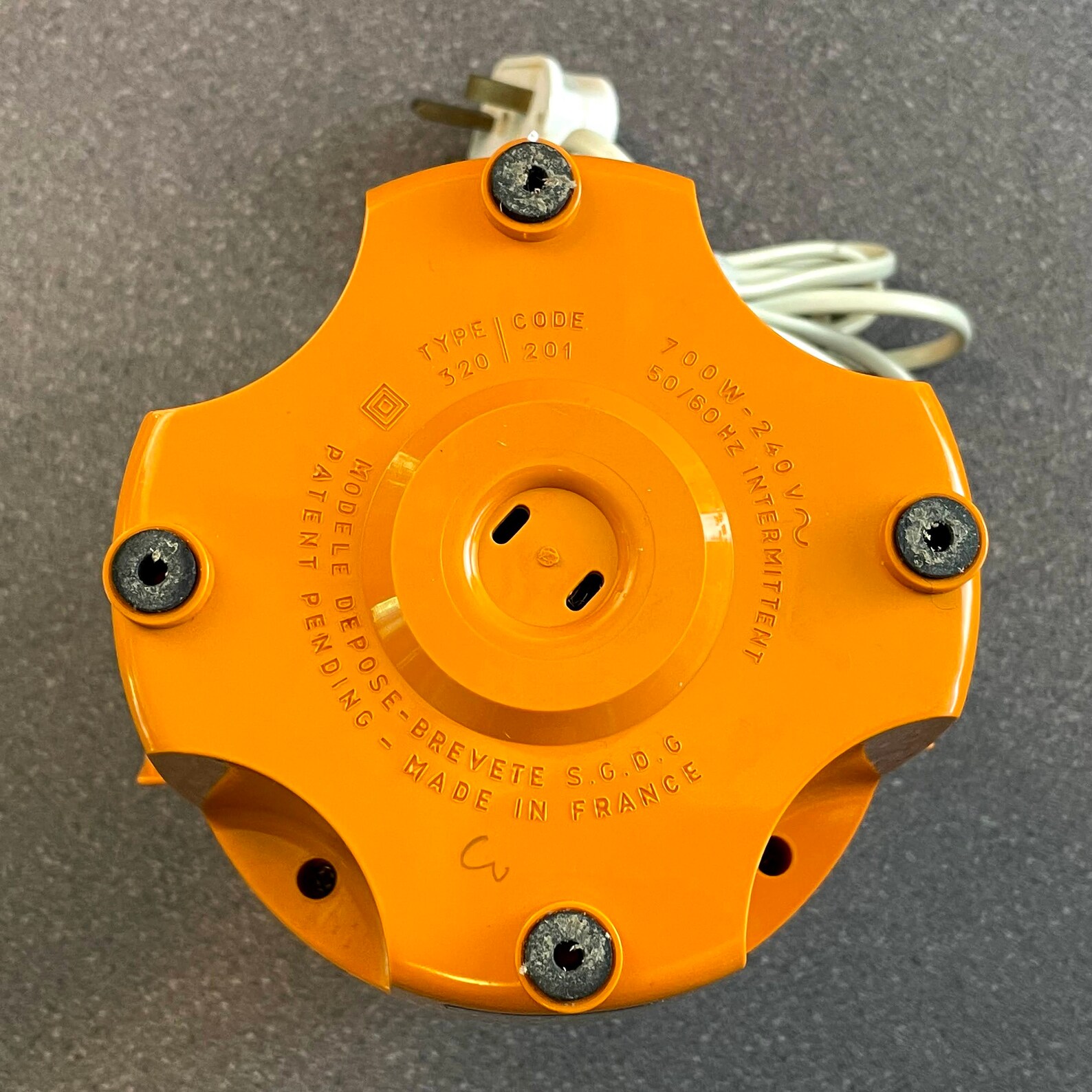 Moulinex Type 320 Vintage Food Processor Mixer Etsy