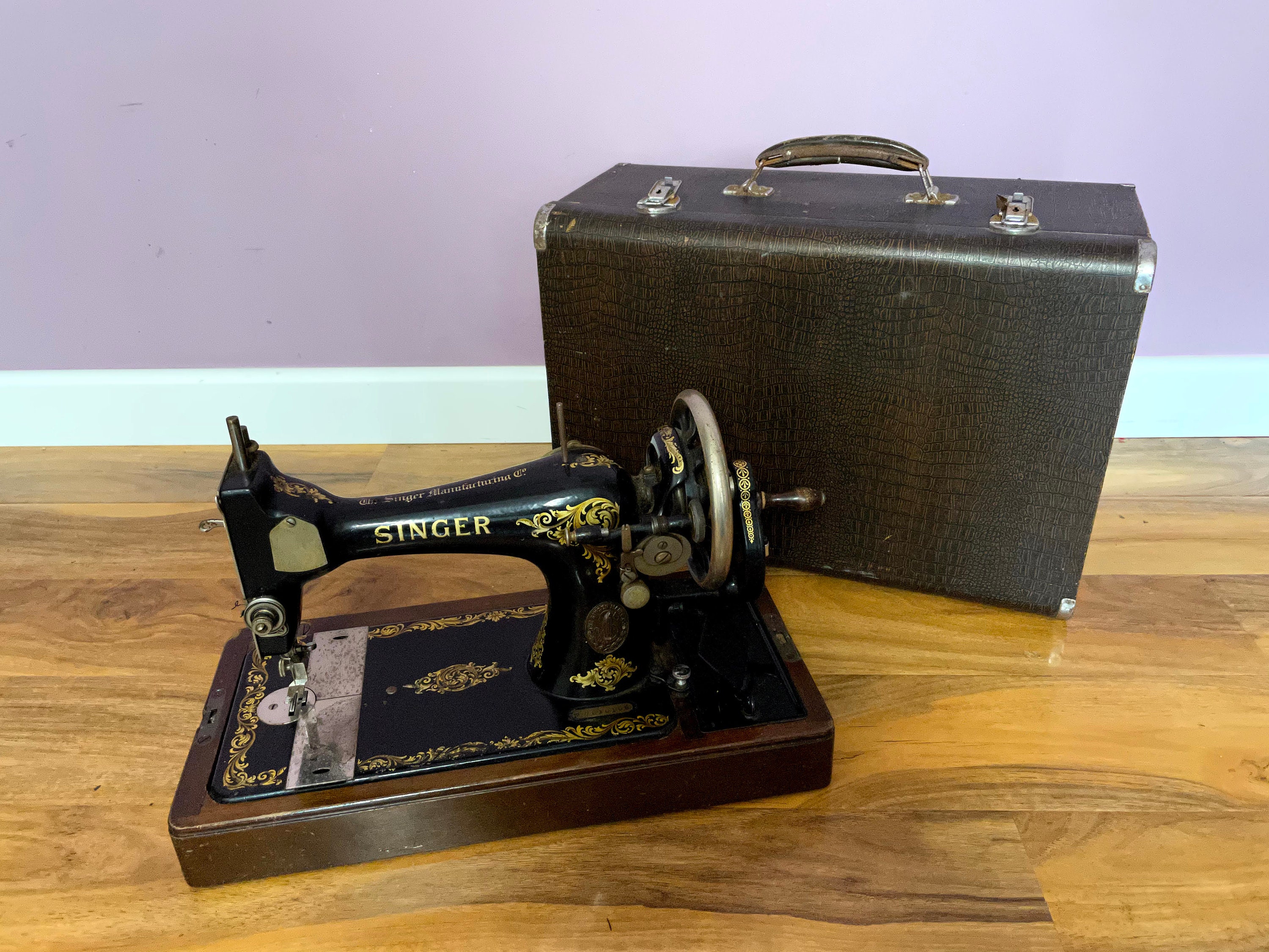 Vintage Singer 128K Manual HandCrank Sewing Machine 1917 In Etsy