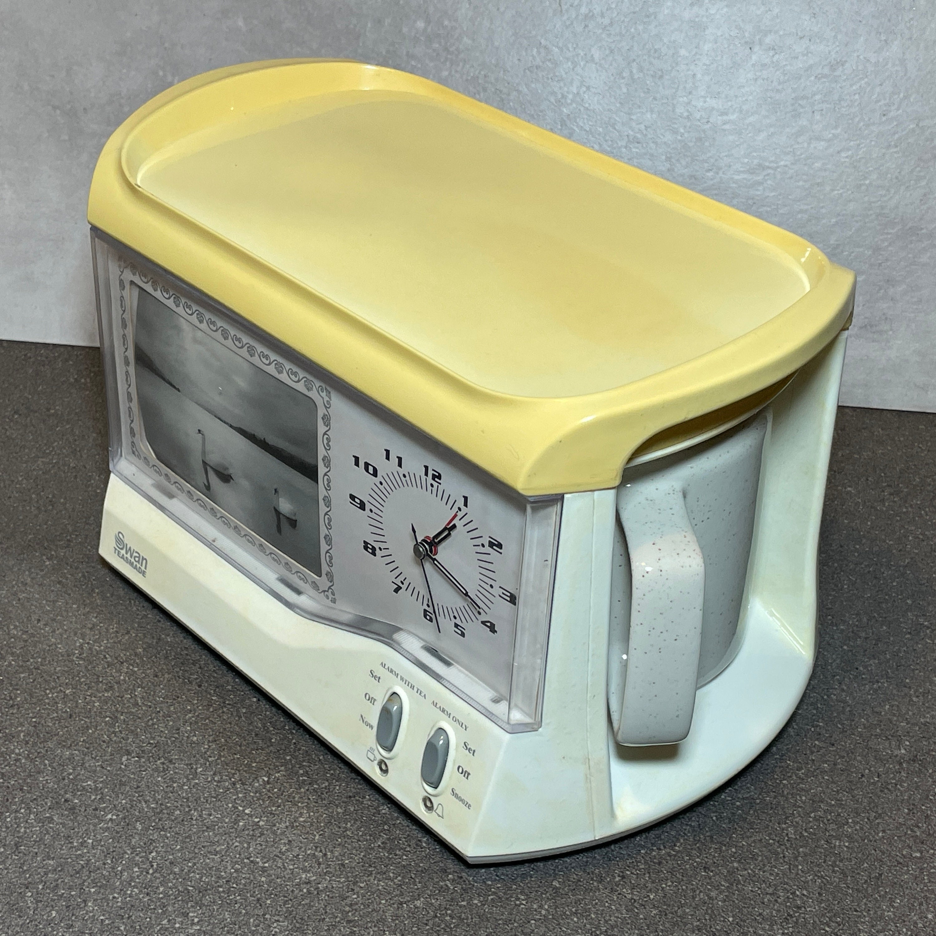 Vintage Swan Teasmade Alarm Clock Tea Maker Retro Teasmaid Etsy UK