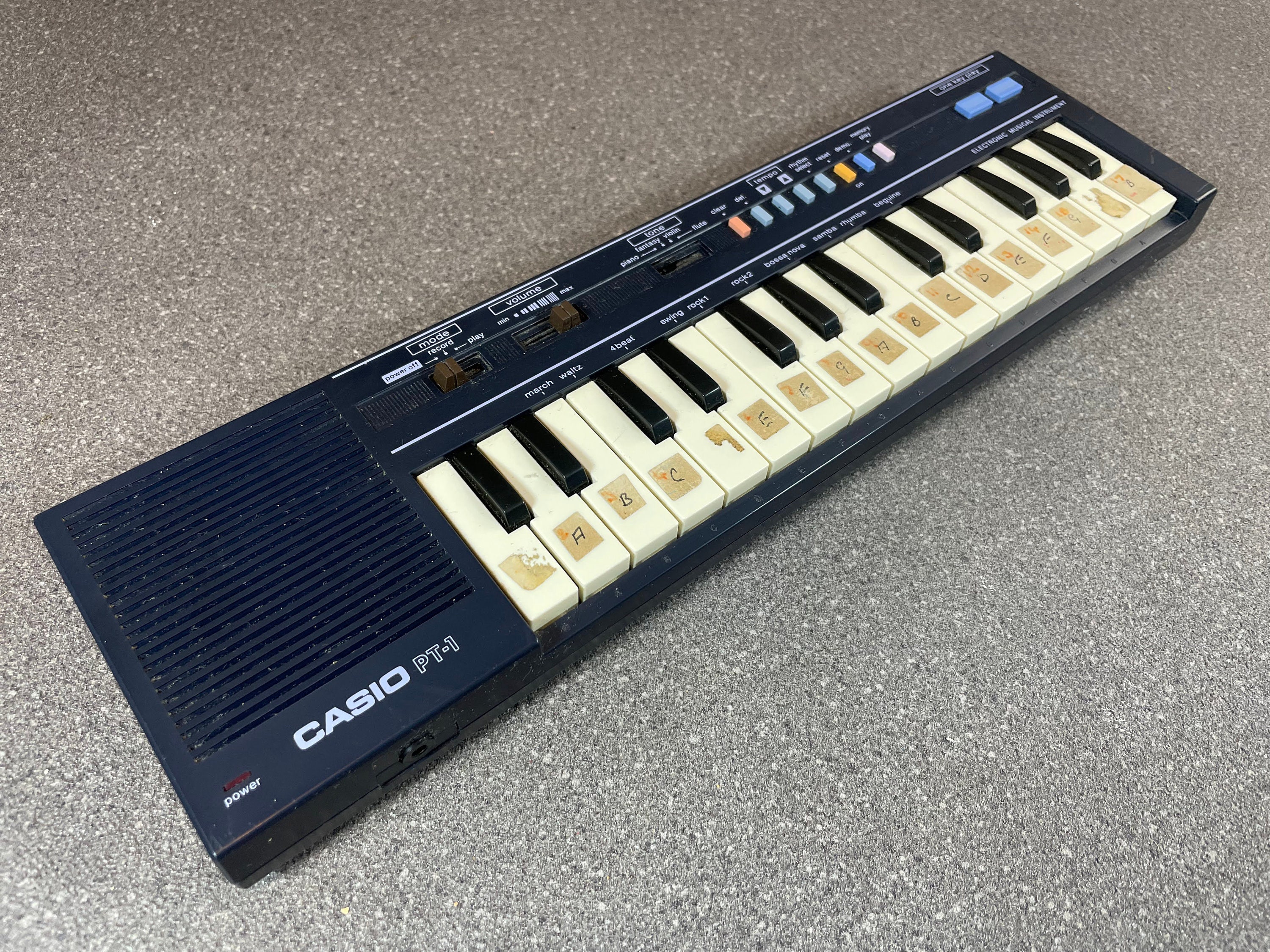 CASIO PT-1 ビンテージ ミニキーボード ME-VR-1009_1_c2881a79-56ac-