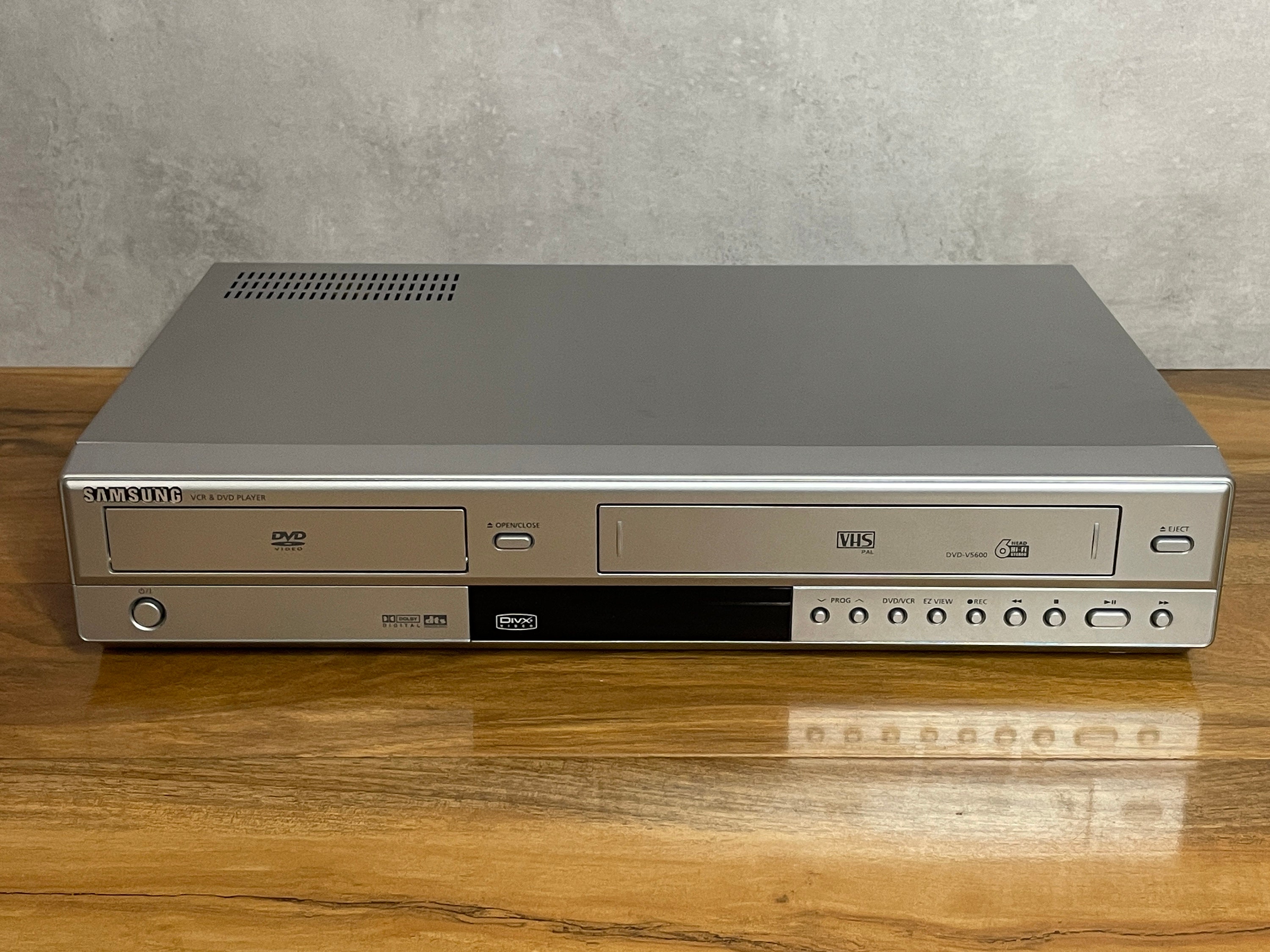 Samsung DVDV5600 VHS Video Recorder & DVD Player Combi 6 Etsy