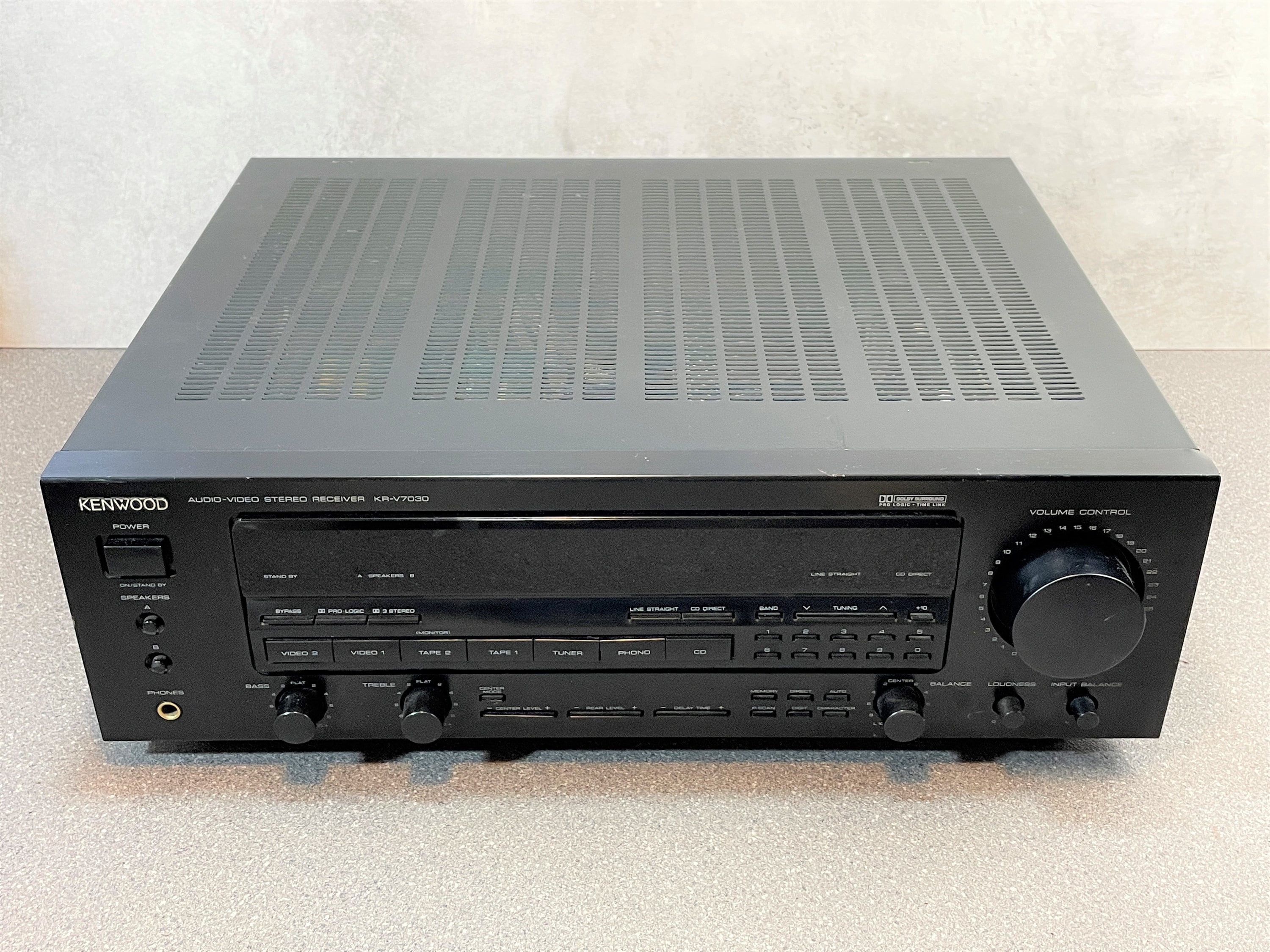 Kenwood KRV7030 Surround AV Receiver Amplifier Amp Black Etsy UK