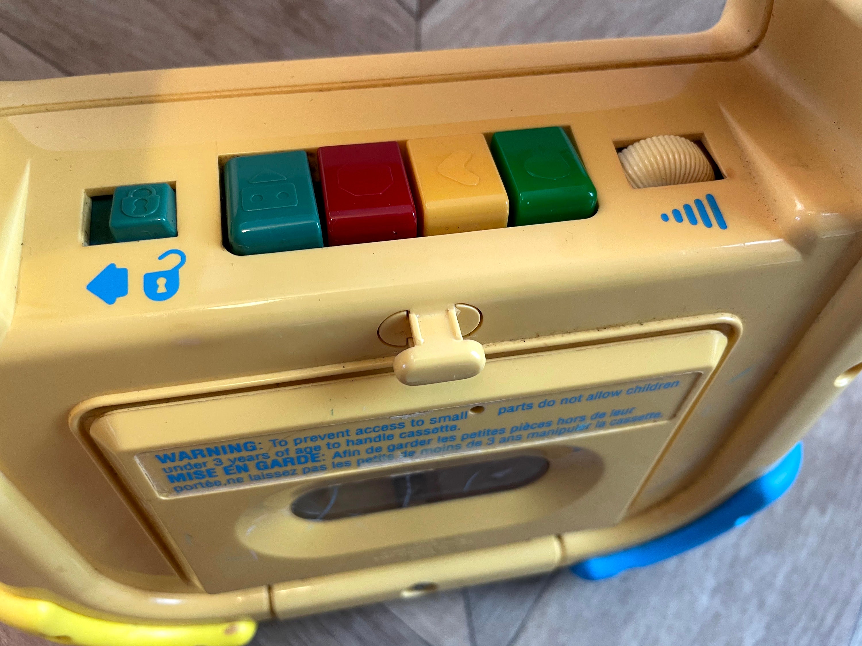 Vintage Fisher Price 1258 Baby Crib Cassette Tape Player Etsy