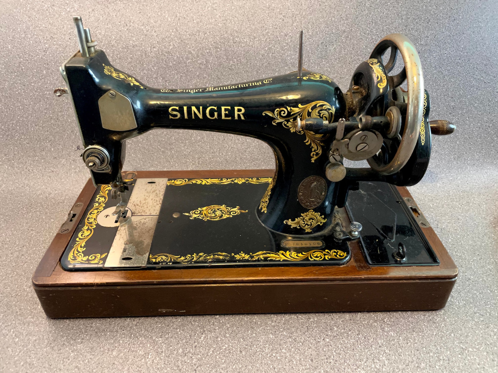Vintage Singer 128K Manual HandCrank Sewing Machine 1917 In Etsy