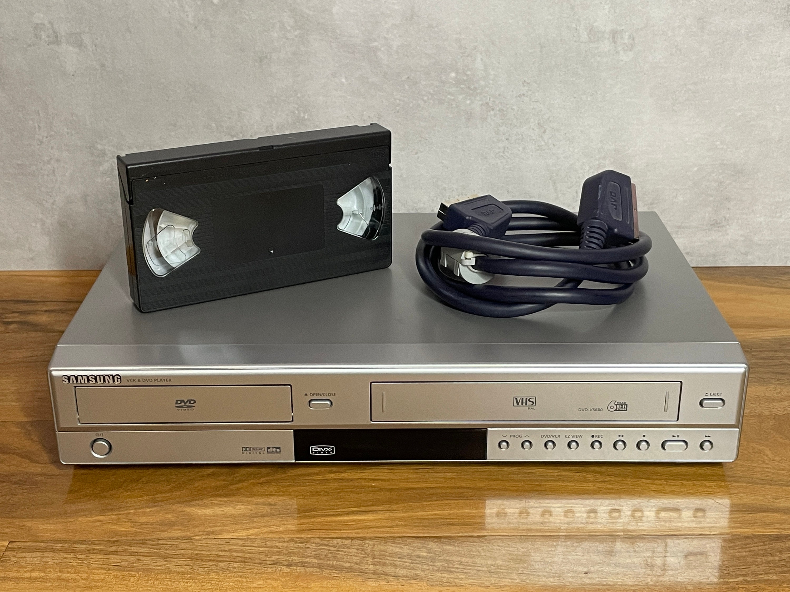 Samsung DVDV5600 VHS Video Recorder & DVD Player Combi 6 Etsy