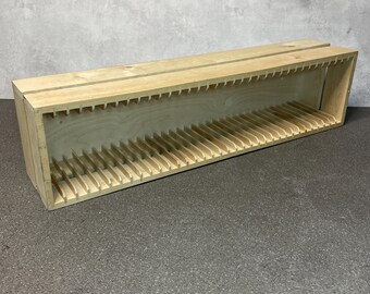 Ikea Boalt Wooden CD Storage Tower Rack | Stores 35 Cds | 59cm