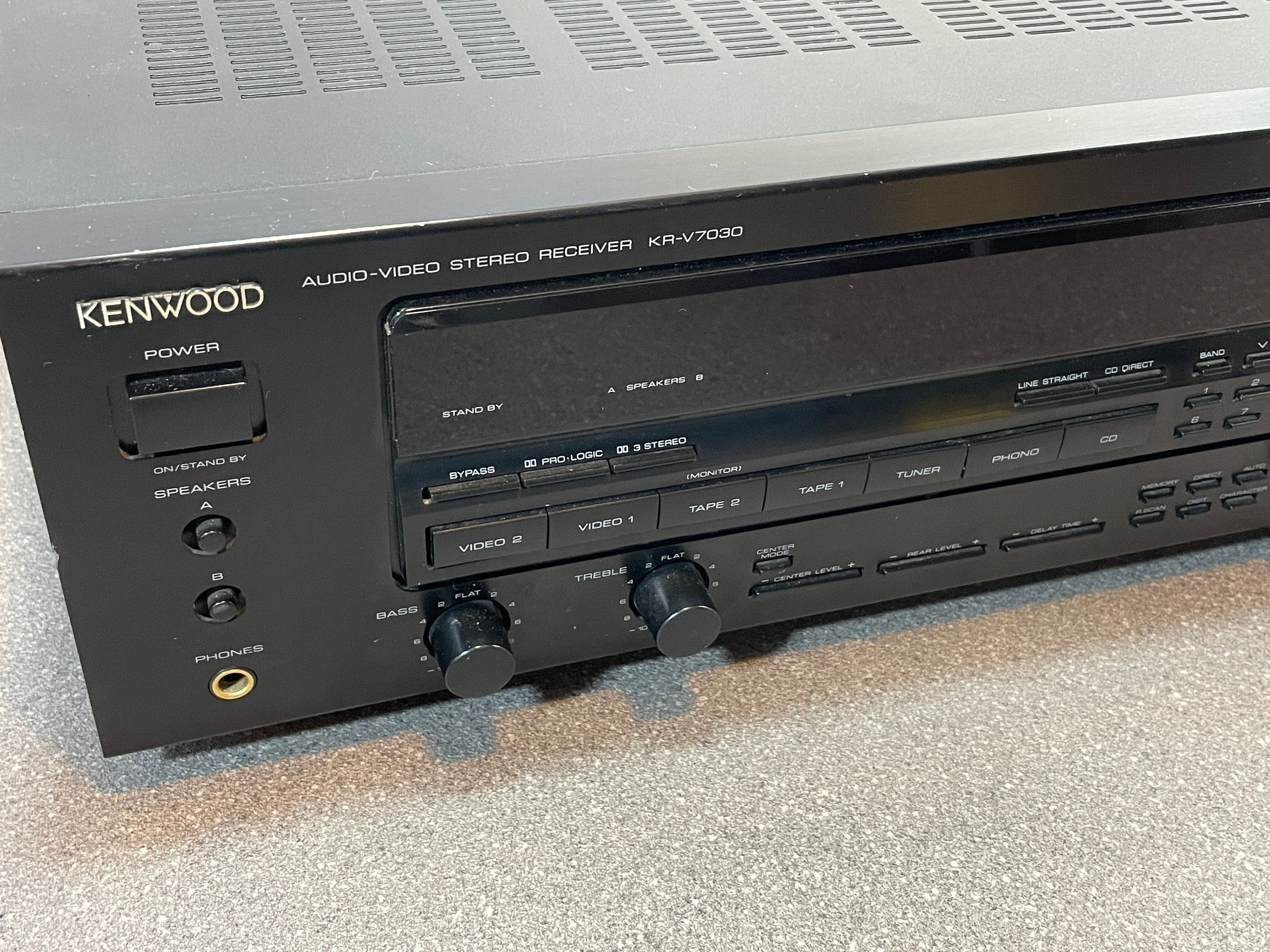 Kenwood KRV7030 Surround AV Receiver Amplifier Amp Black Etsy UK