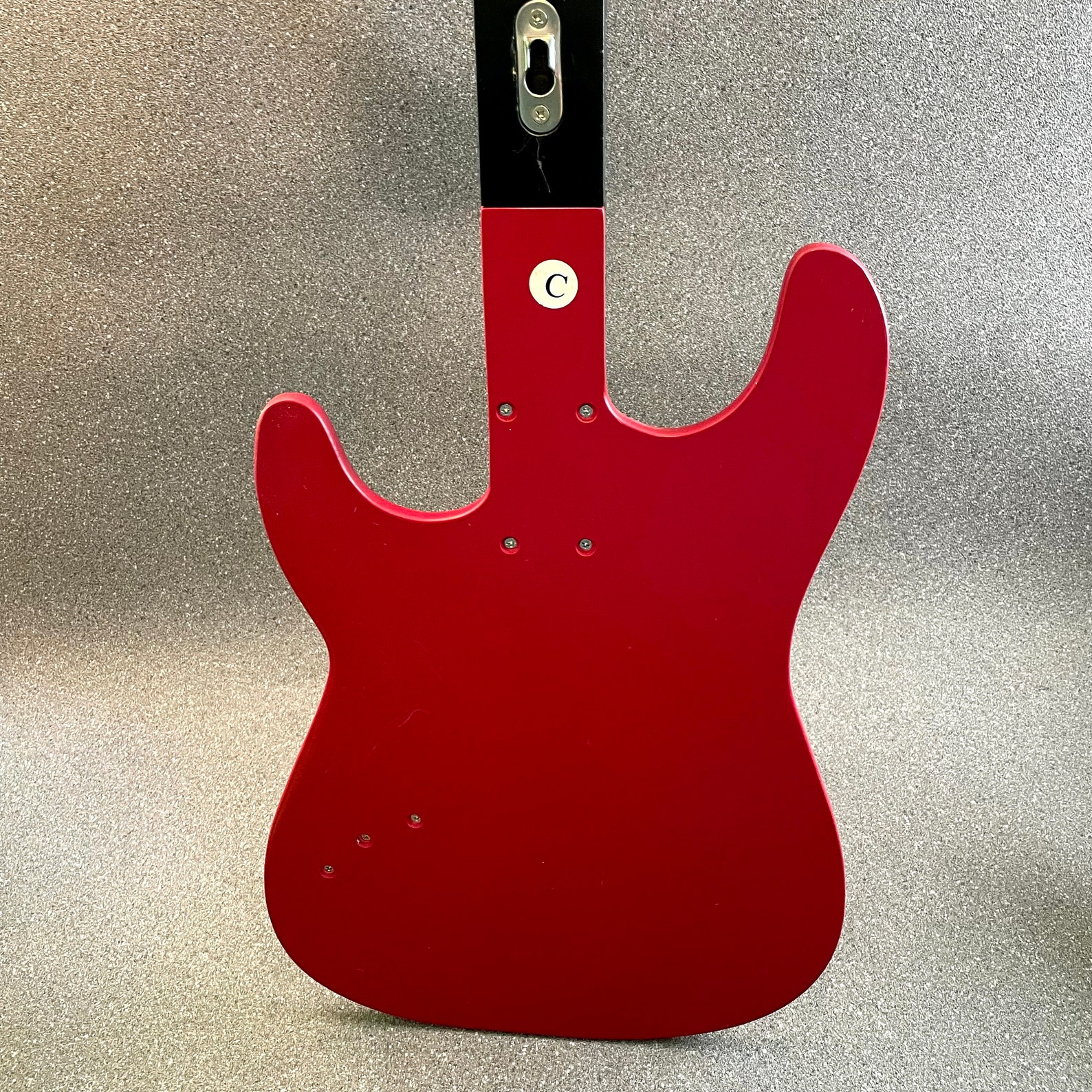 Red Guitar Shaped CD Storage Rack Wall Mounted Holds 21 Etsy