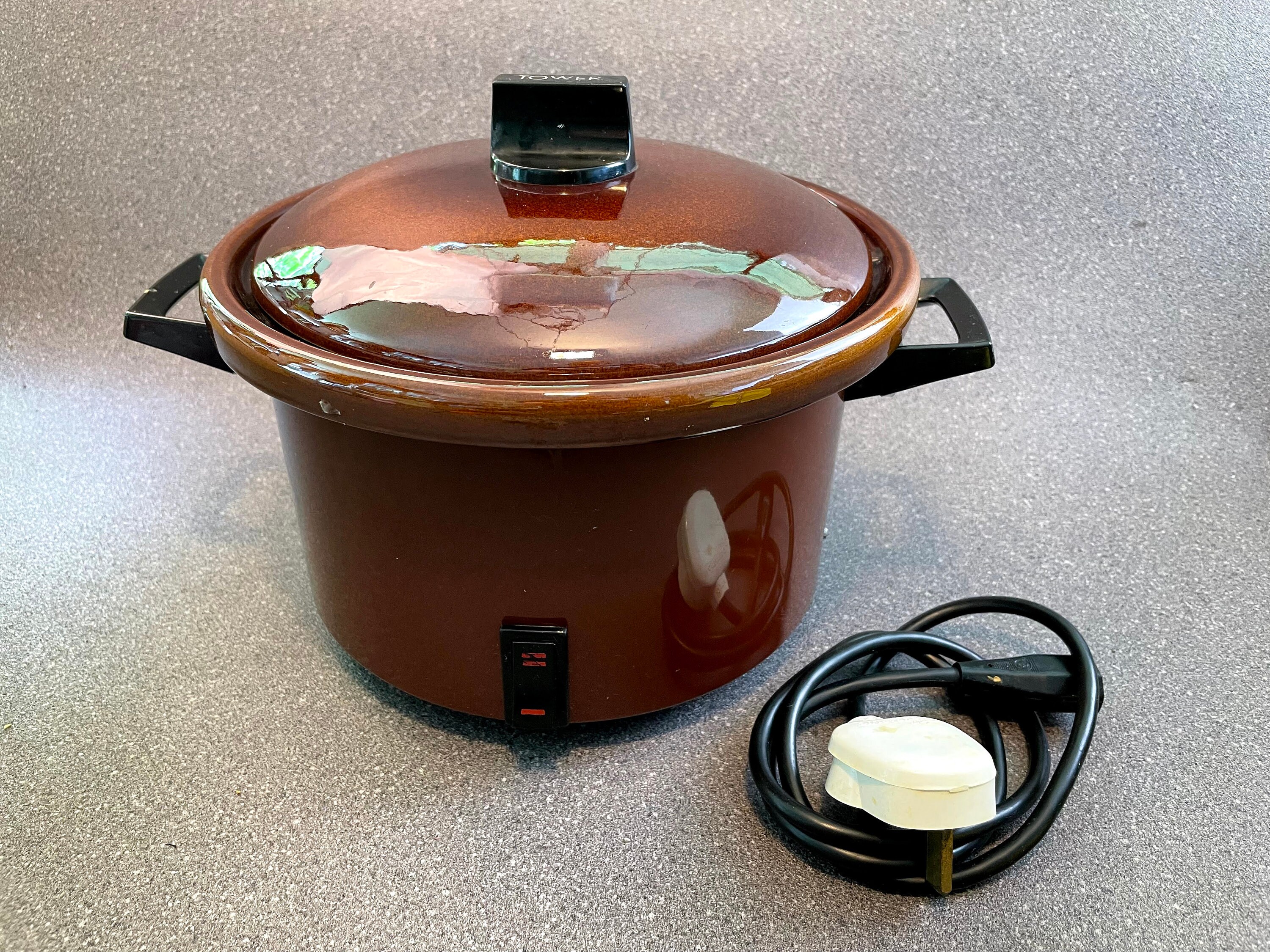 Vintage Tower Ceramic Slow Cooker. 2 Litre Capacity. Crock Pot Etsy