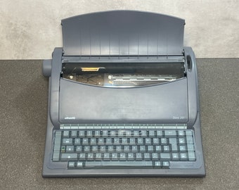 Olivetti Dora 201 Portable Electric Typewriter | Fully Tested Working | Good Ink Fitted