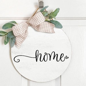 Vinyl Door Decal, hello Door Decal, Welcome Decal