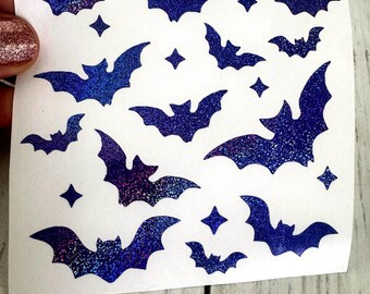 Bat Vinyl Decal: Seamless Bat Design