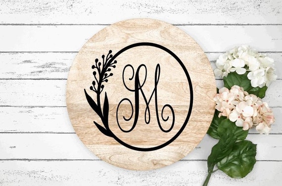Personalized Monogram Initial Decal