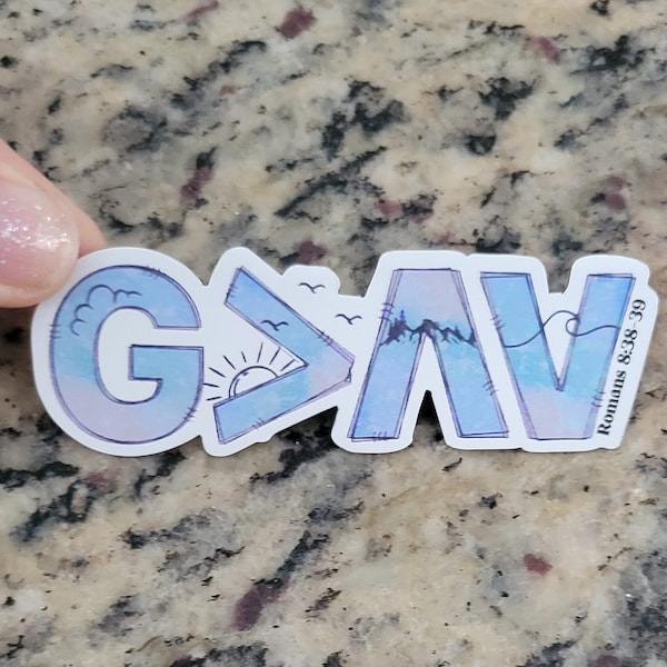 God is greater than the highs and lows car magnet, Car magnet