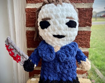 Michael Myers Crochet Plushies - Etsy