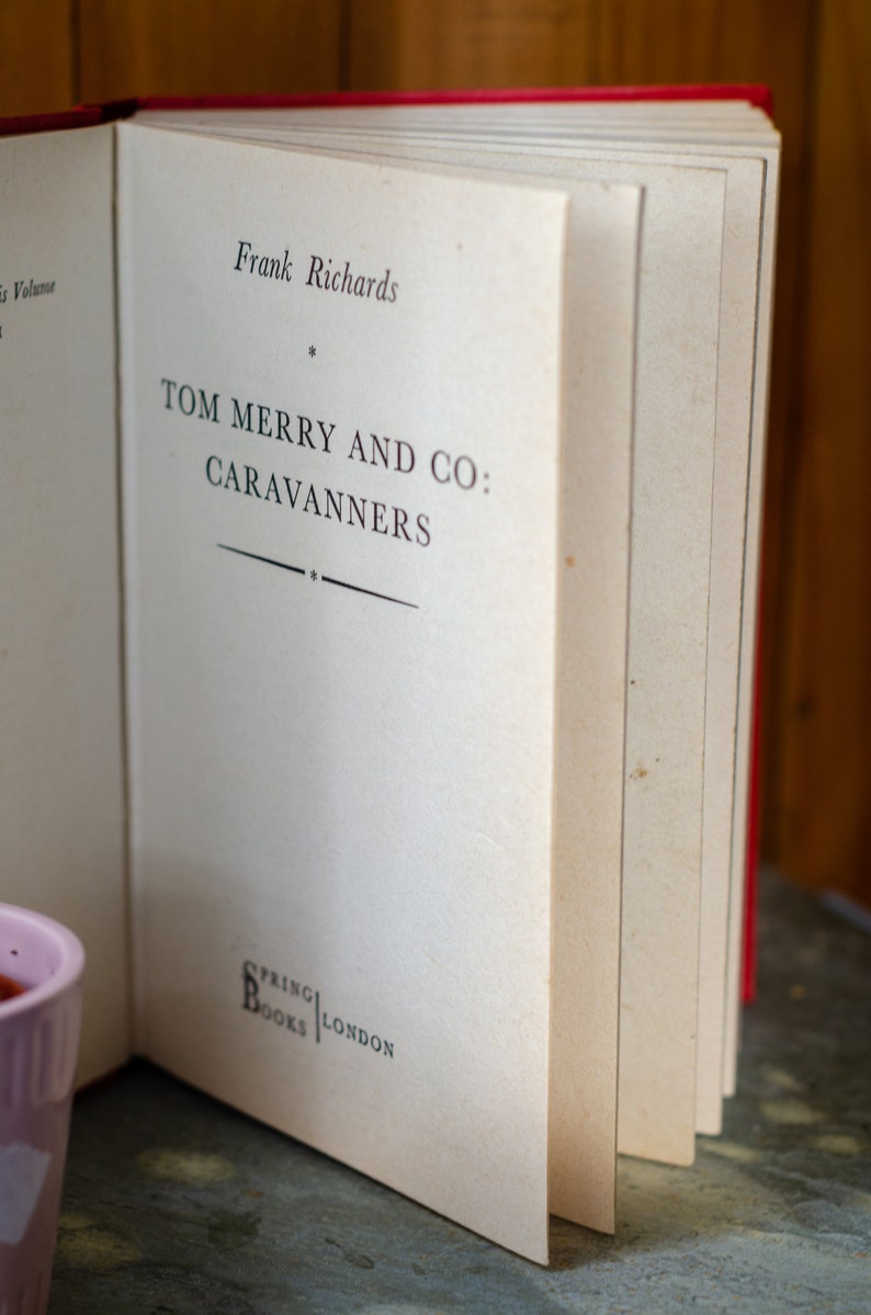 Tom Merry and Co. Caravanners by Frank Richards Author of - Etsy UK