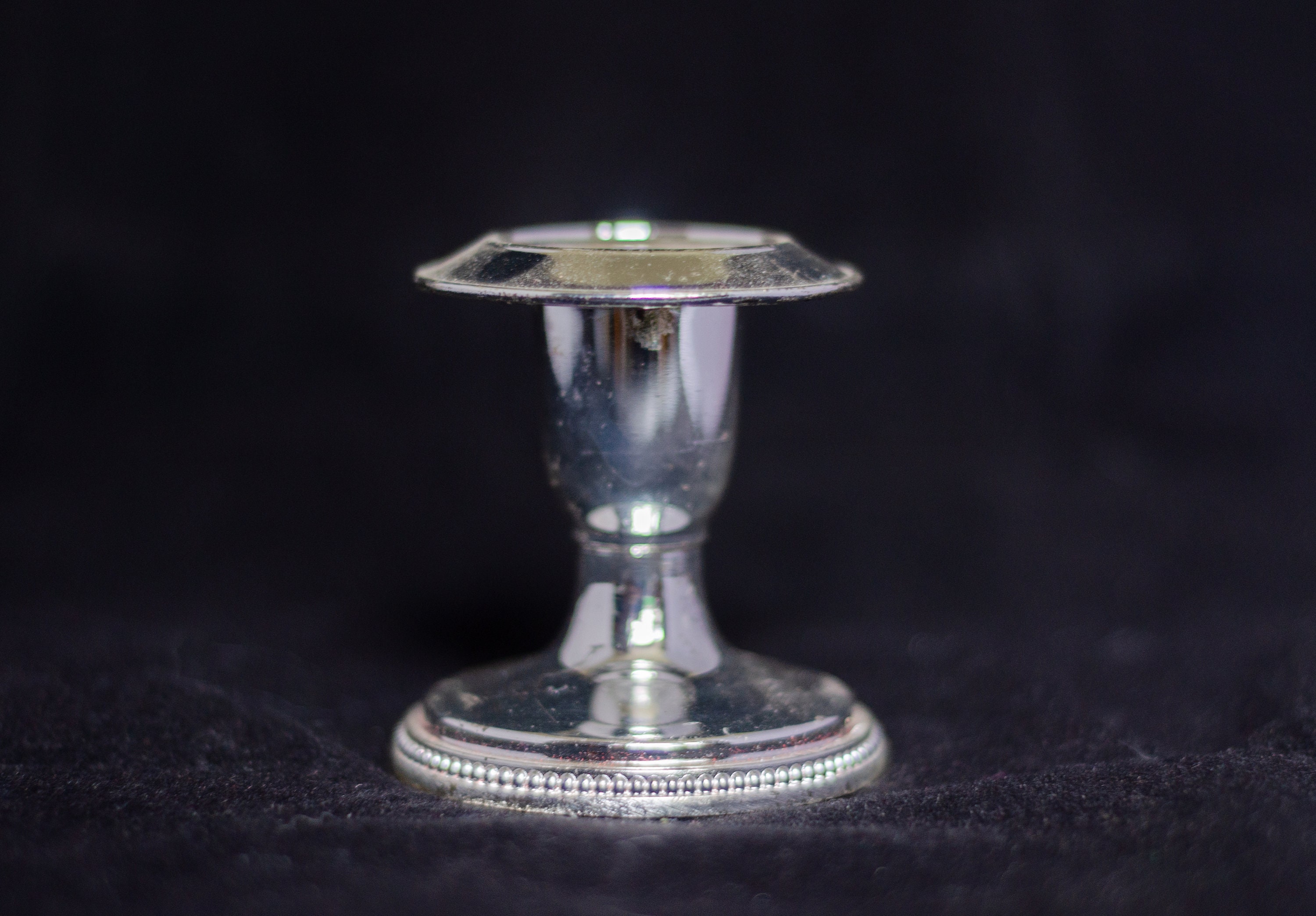Grenadier Silver Plate Candlestick or Single Candle Holder Etsy