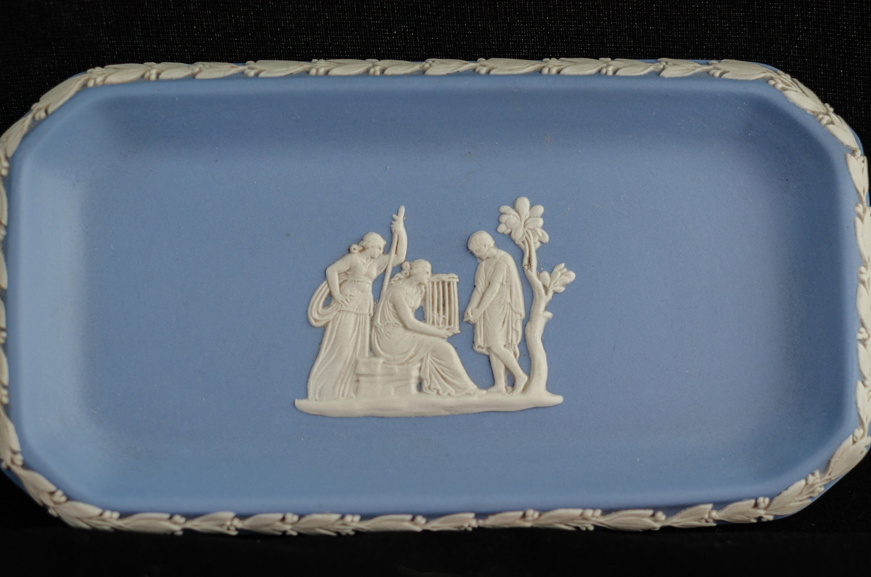 Stunning Wedgwood Trinket or Pin Tray in Classical Style Etsy