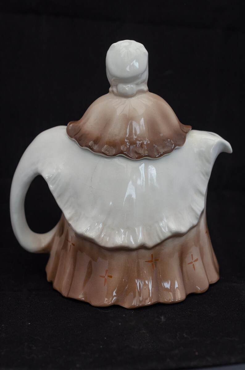 Antique Little Old Lady Teapot from the 1950s Victorian Etsy