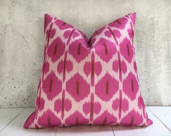 silk ikat pillow cover handwoven silk cushion decorative pilow modern pillow cover soft color accent pillows home decor home living 20x20