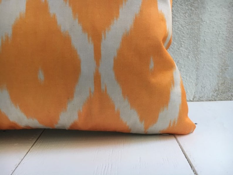 silk ikat pillow cover handwoven silk cushion decorative pilow modern pillow cover soft color accent pillows home decor home living 16x24