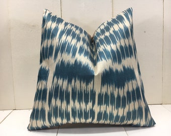silk ikat pillow cover handwoven silk cushion decorative pilow modern pillow cover soft color accent pillows home decor home living 16x16