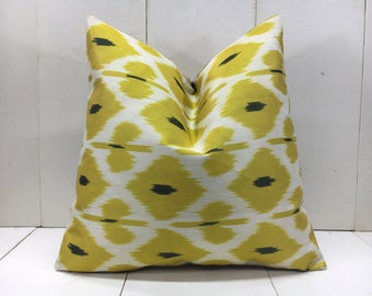 silk ikat pillow cover handwoven silk cushion decorative pilow modern pillow cover soft color accent pillows home decor home living 16x16