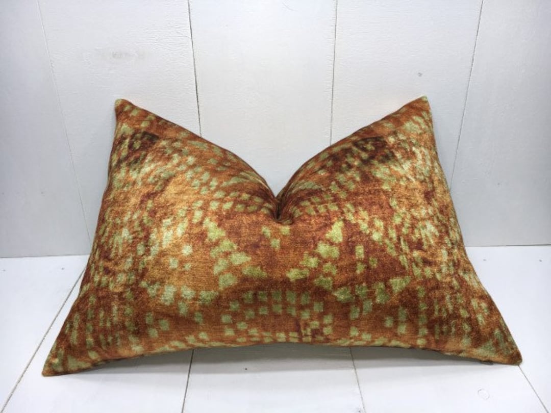 Decorative Pilow 16x24 Velvet Pillow Cover Handwoven Silk Pillow