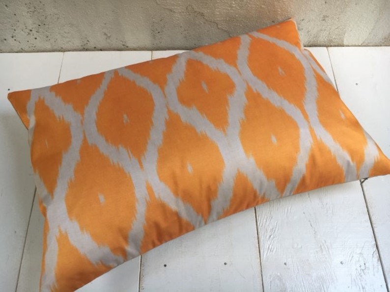 silk ikat pillow cover handwoven silk cushion decorative pilow modern pillow cover soft color accent pillows home decor home living 16x24