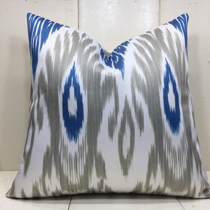 silk ikat pillow cover handwoven silk cushion decorative pilow modern pillow cover soft color accent pillows home decor home living 16x16