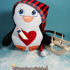 10x penguin digital embroidery file penguin all sizes in the hoop ith, includes 10 penguin files