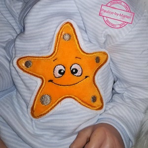 7x STARFISH digital embroidery design 4x4 appli digital embroidery design