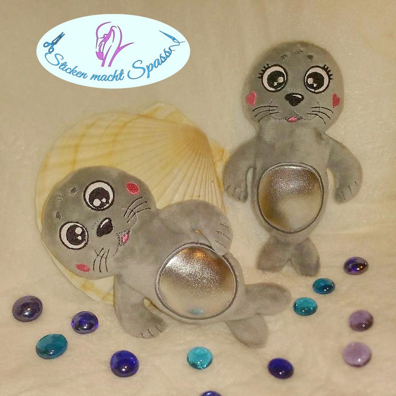 10 Designs Digital Embroidery File Seal 7x12 in the Hoop Ith Etsy