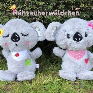 16 x digital embroidery design koala in the hoop ith 8x12&quot; + Eucalyptus digital embroidery design