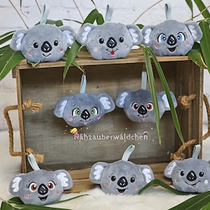 8x digital embroidery design koala in the hoop ith 4x4&quot; digital embroidery design