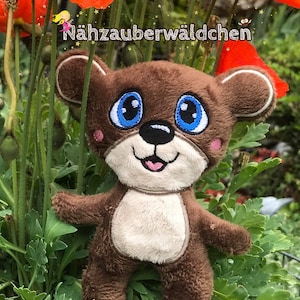 6x embroidery file gripping toy BAER BÄR ITH 13x18 bear in the hoop 5x7 comforter digital embroidery design