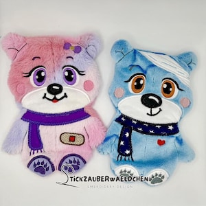 3x digital embroidery design teddx bear pillow hot cool pack in the hoop ith 5x7&quot; digital embroidery design