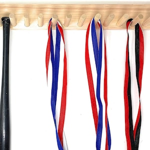 Mini Bat Rack Display 9-17 Bats Collectible Bats Baseball Storage Wall Mount Awards Metals Trophies