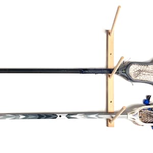 Sport Display Halter Premium Holz Allzweckregal Baseballschläger Stöcke 3 Heringe