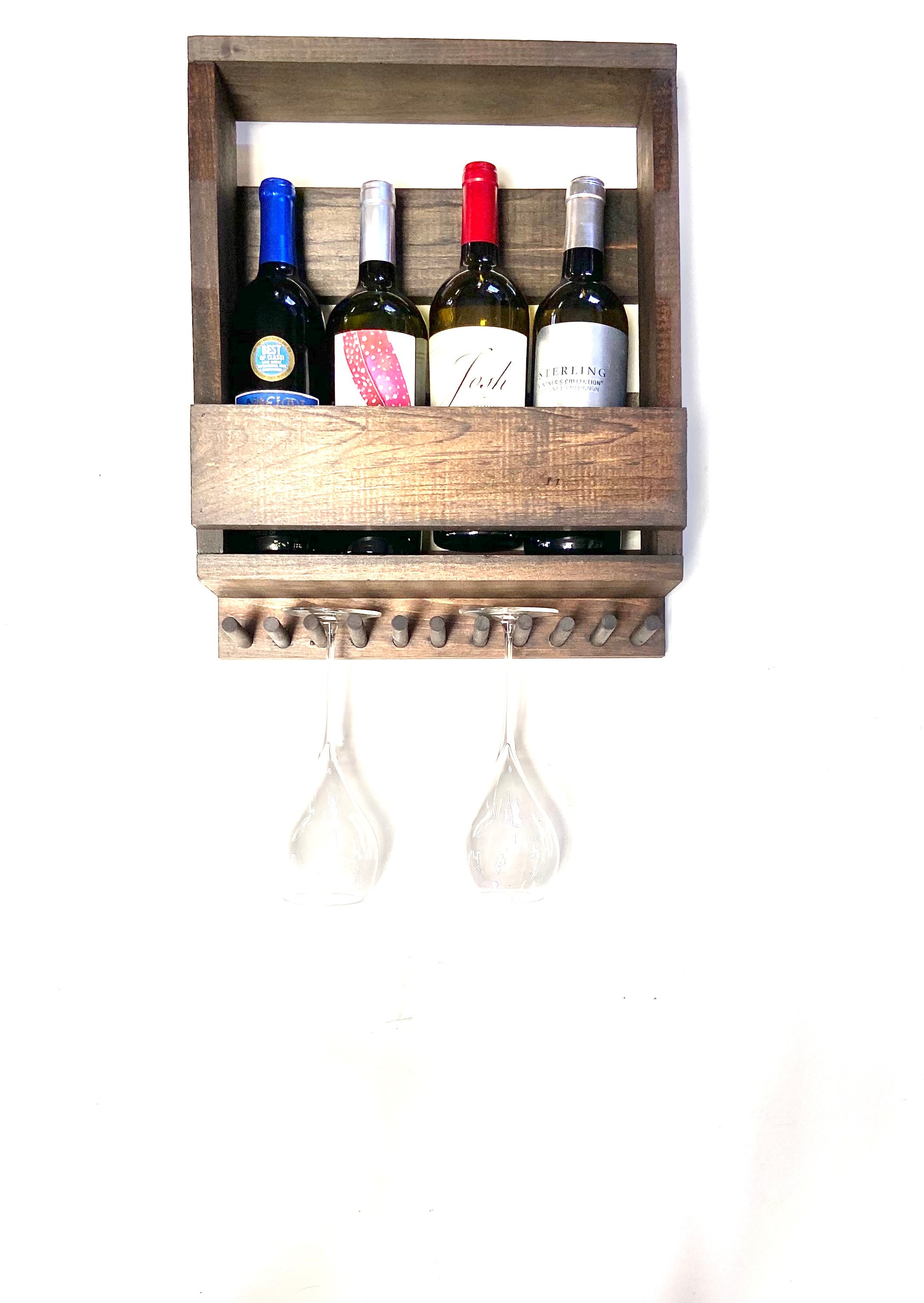 WYKDL Wine Bottle Holder Mermaid Wine Rack Champagne Bottles Stand Glass  Cup Holder Display Stemware Rack (Color : A)