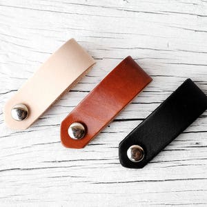 Leather Cord Organizers for Power Cords - Large Cord Organizers - Tech Accessories, Tech Gifts, Travel Gifts, Travel Organization