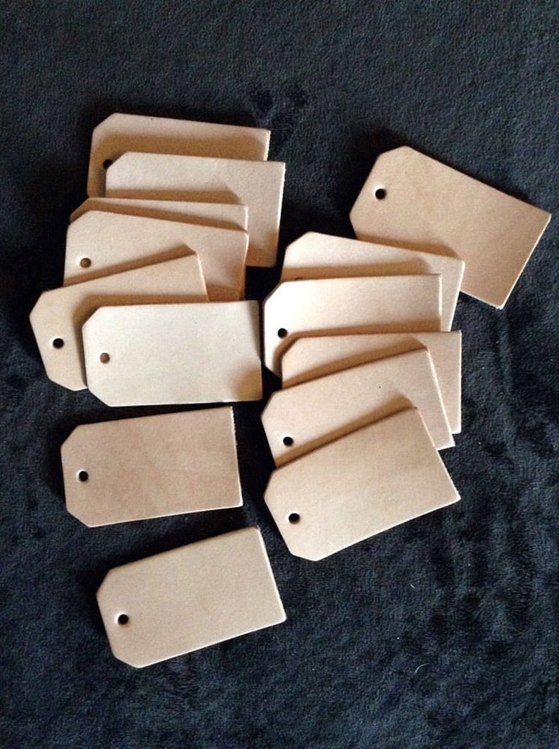 50 Blank Luggage Tags Wholesale Bulk LEATHER Luggage Tag Etsy