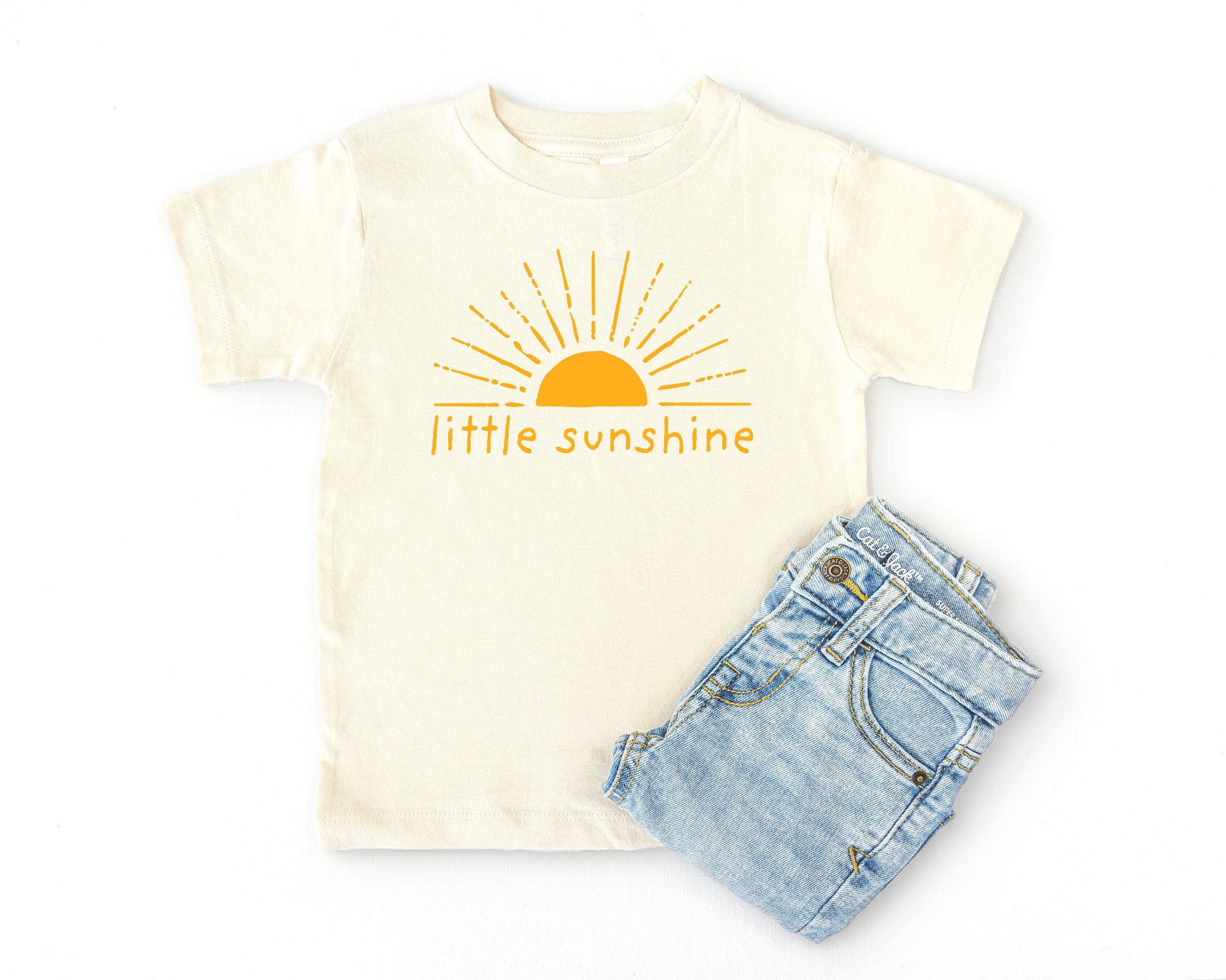 Little Sunshine Toddler Shirt Kids Summer Clothes Boho - Etsy
