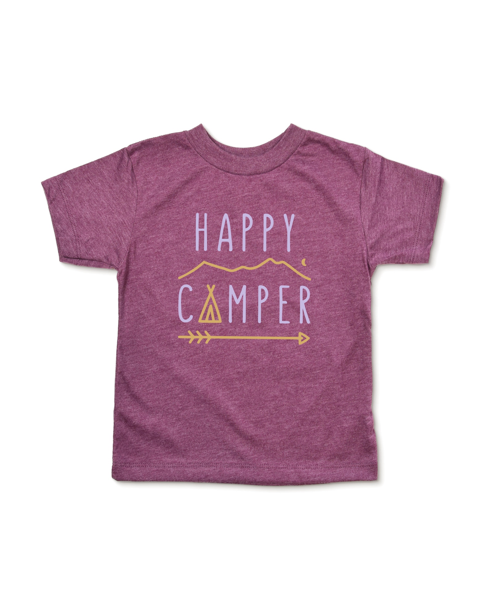 Happy Camper Youth T-Shirt – RV Camping Travel Graphic Tee For Kids, 100% Cotton, Sizes S-XL - View #9