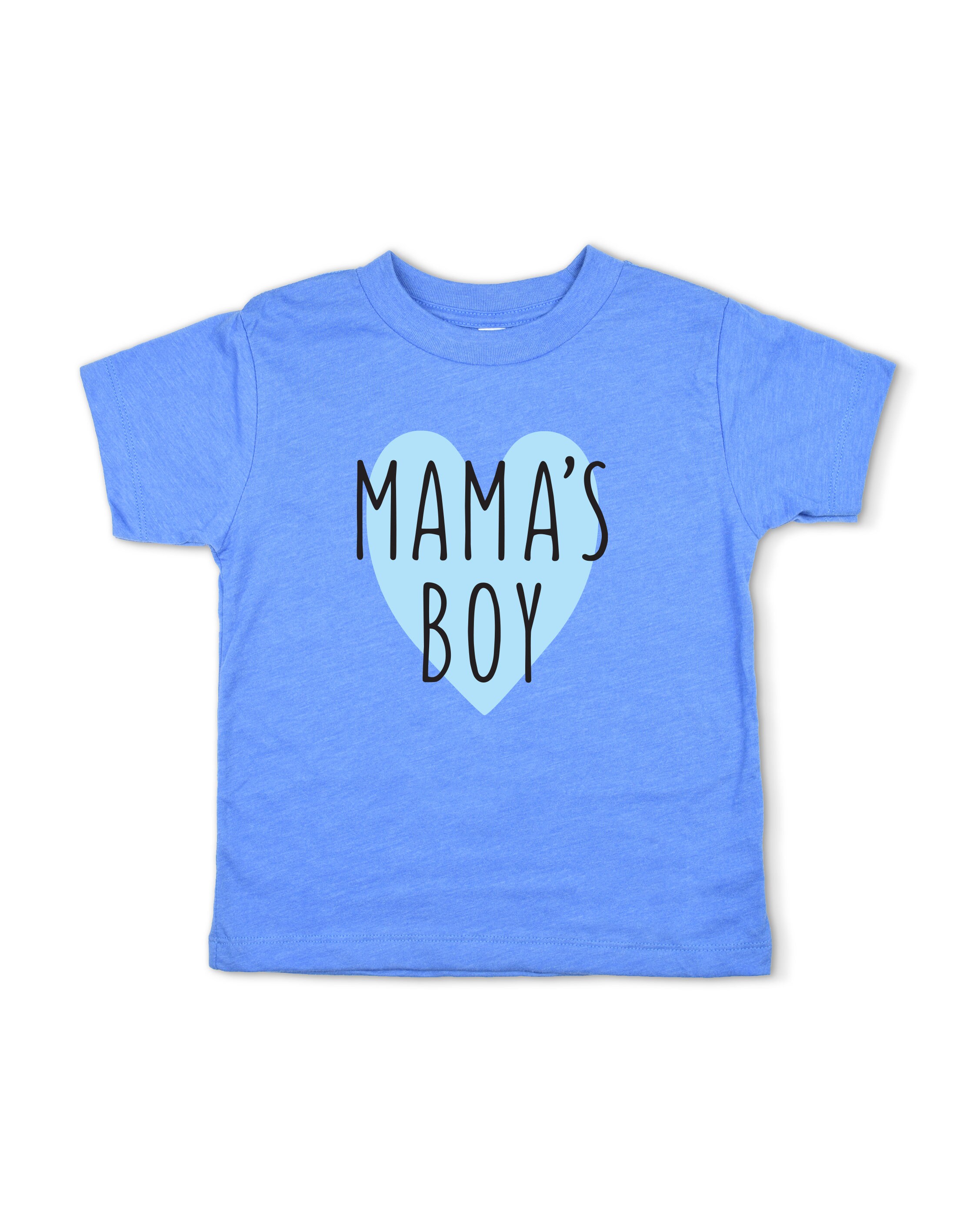Mamas Boy Toddler Shirt Boys Mothers Day Shirt Mothers Day Etsy UK