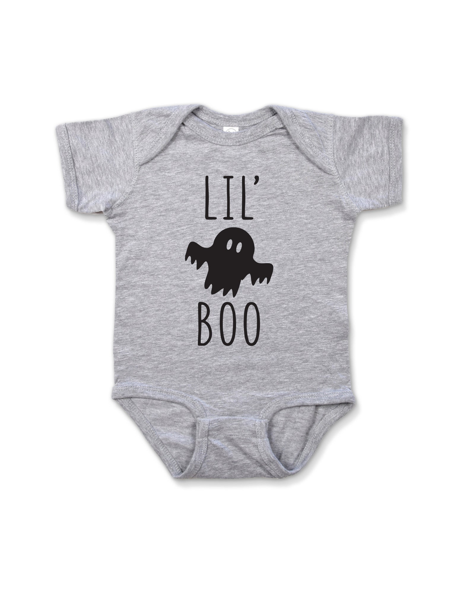 Lil Boo Baby Bodysuit Halloween Baby Outfit Halloween Baby Etsy