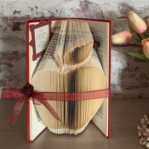 Patron de pliage de livre, Pomme pour le professeur, cadeau pour l'école, 300 pages