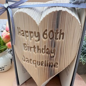 Amore speciale per il compleanno, scegli qualsiasi nome, età personalizzata, combinazione di taglio e piega, alternativa al biglietto di compleanno, modello di libro, da realizzare a casa